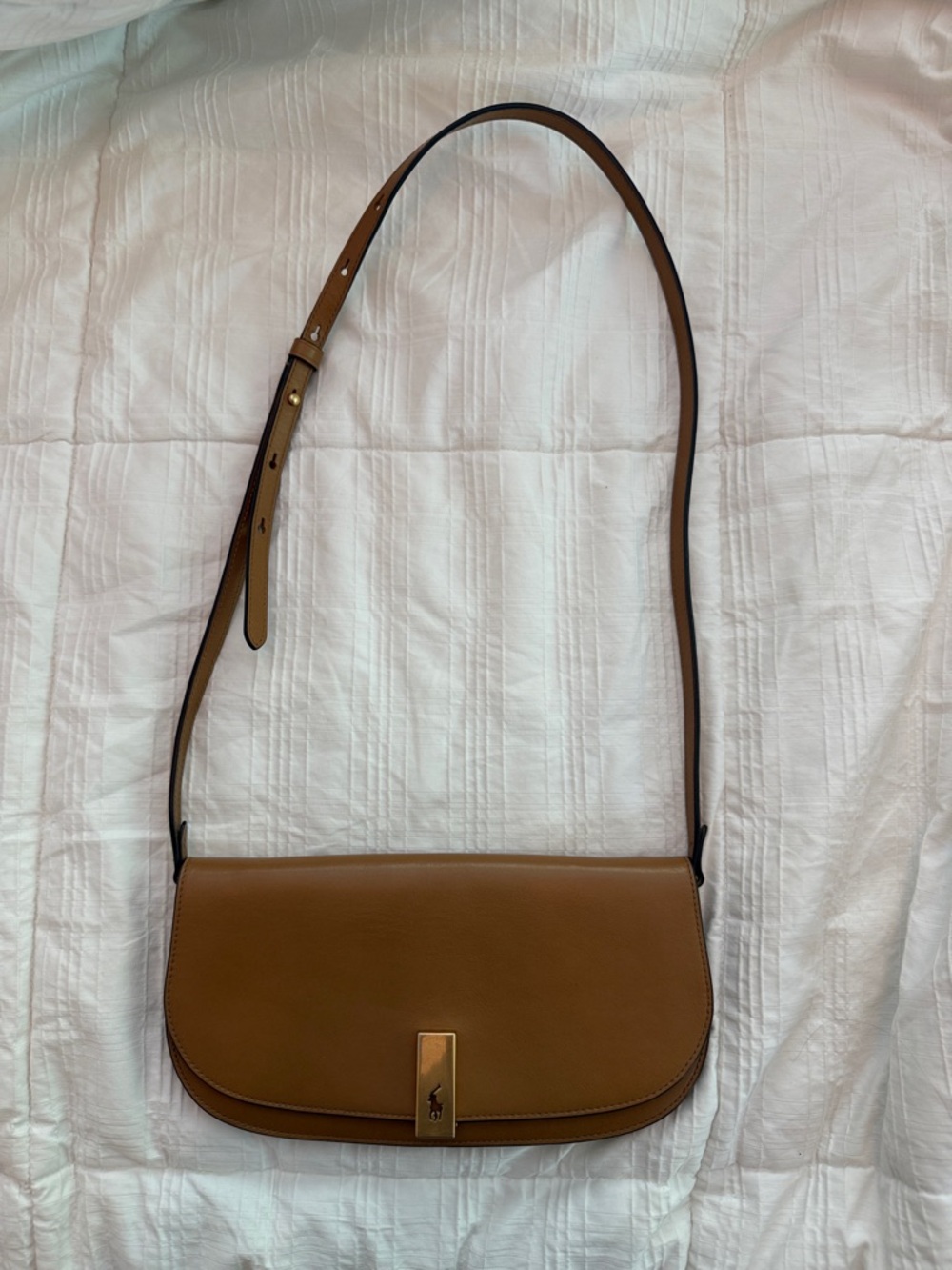 Polo Ralph Lauren Polo ID Convertible Leather Clutch